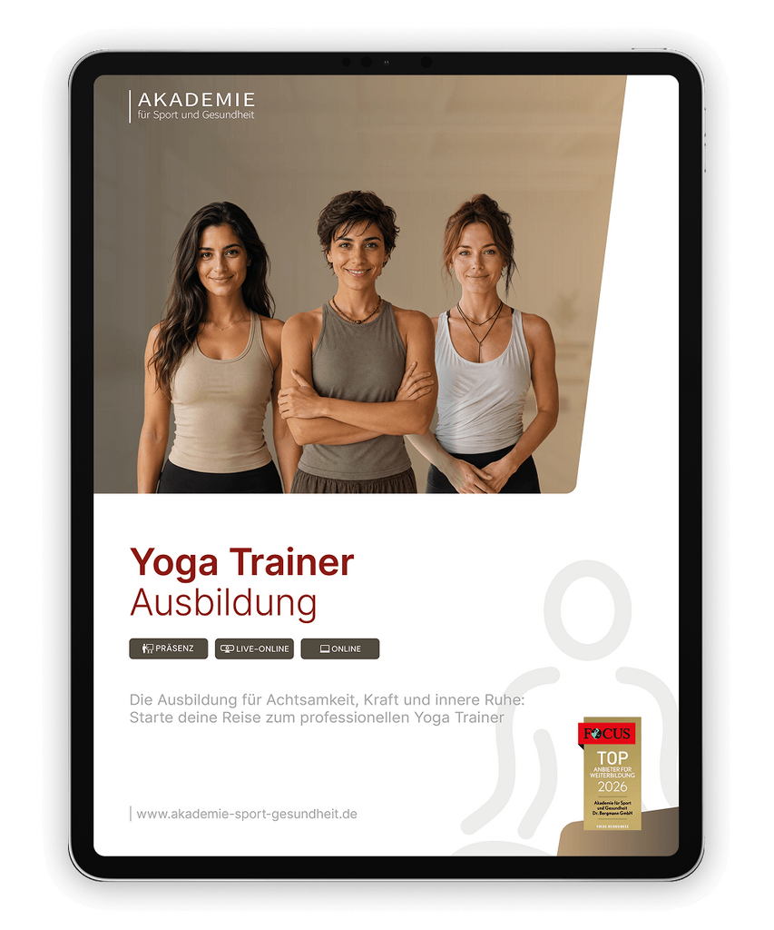 Informationsbroschüre Yoga Trainer Ausbildung