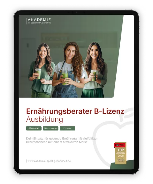 Informationsbroschüre ernaehrungsberater-b-lizenz Ausbildung