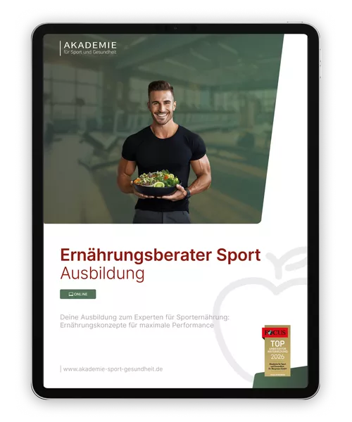 Informationsbroschüre ernaehrungsberater-sport  Ausbildung