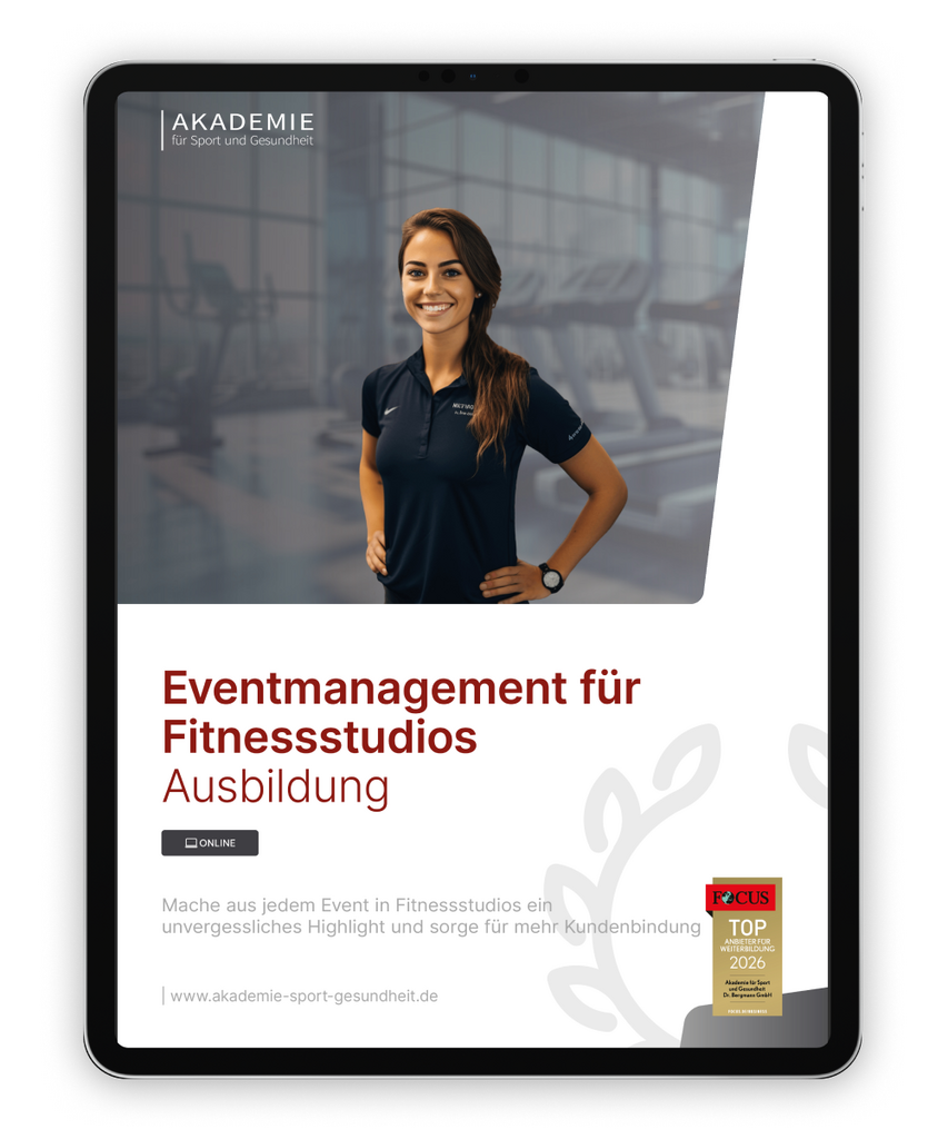 Informationsbroschüre eventmanagement-fuer-fitnessstudios Ausbildung