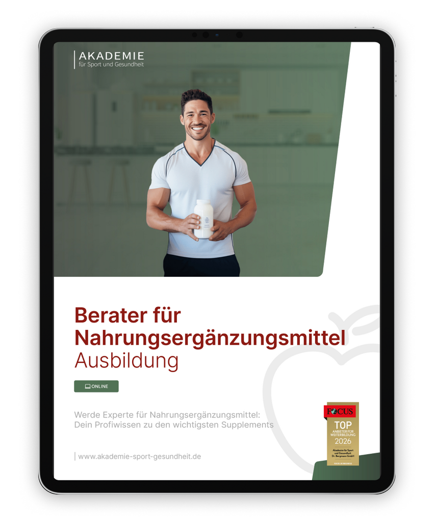 Informationsbroschüre berater-fuer-nahrungsergaenzungsmittel Ausbildung