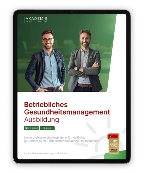 Informationsbroschüre betriebliches-gesundheitsmanagement Ausbildung