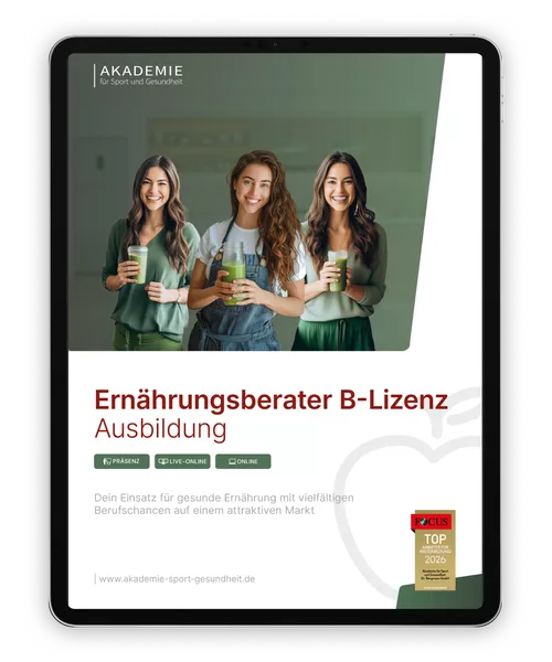Informationsbroschüre ernaehrungsberater-b-lizenz Ausbildung