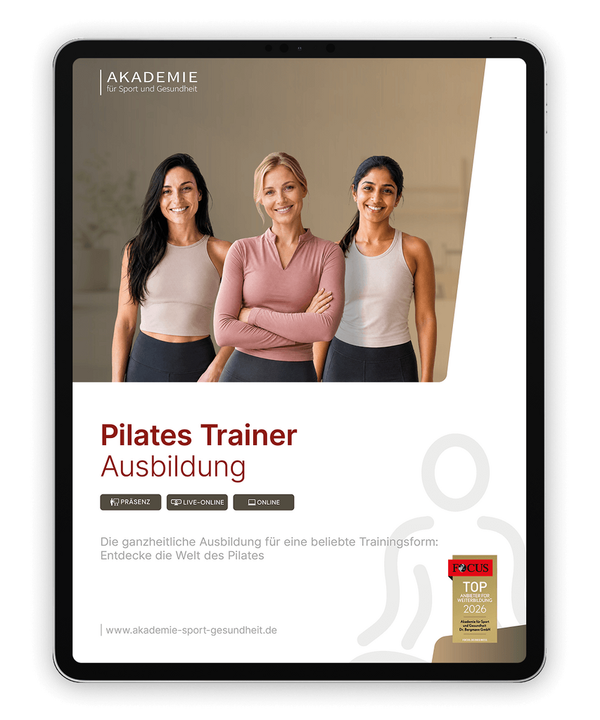 Informationsbroschüre pilates-trainer Ausbildung