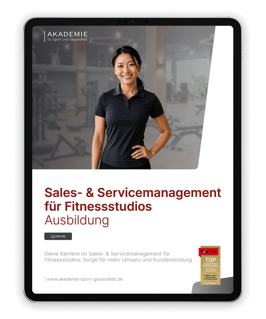 Informationsbroschüre sales-und-servicemanagement-fuer-fitnessstudios Ausbildung