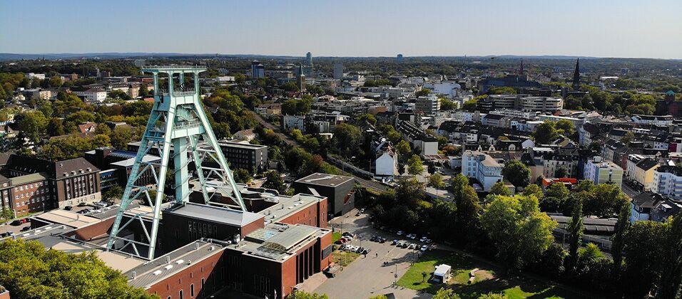 Aussicht auf die Stadt Bochum