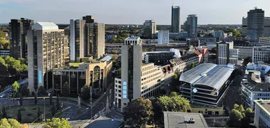 Aussicht auf die Stadt Essen