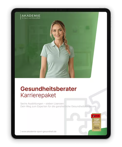 Informationsbroschüre Gesundheitsberater Ausbildung