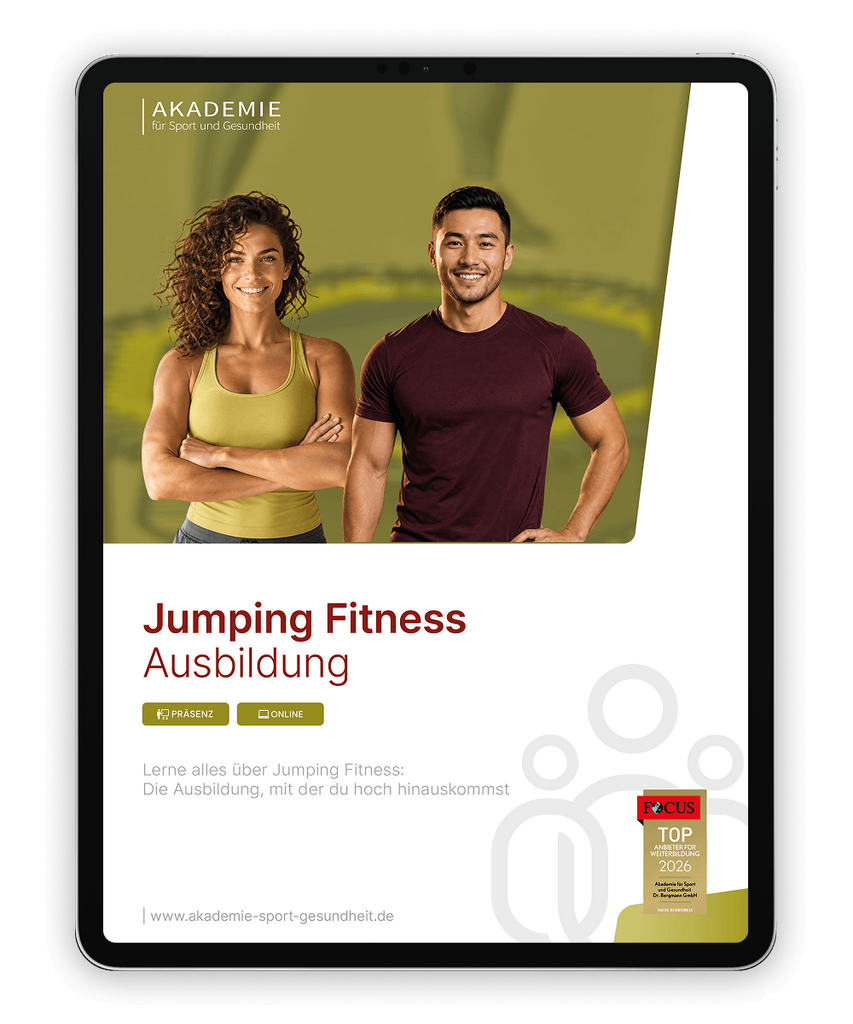 Informationsbroschüre jumping-fitness Ausbildung