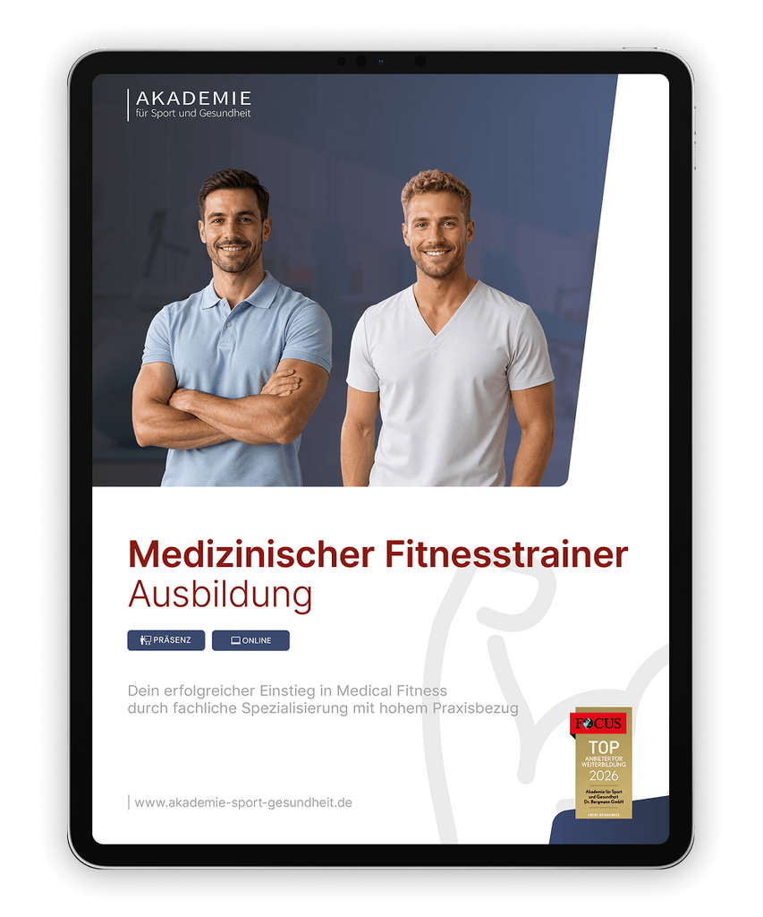 Informationsbroschüre medizinischer-fitnesstrainer Ausbildung