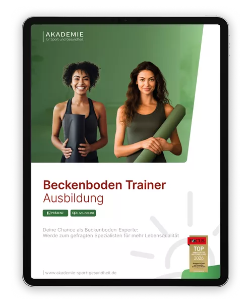 Informationsbroschüre beckenboden-trainer Ausbildung