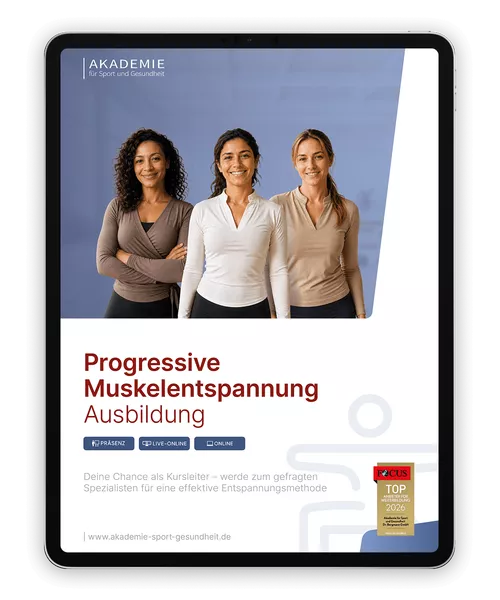 Informationsbroschüre progressive-muskelentspannung Ausbildung