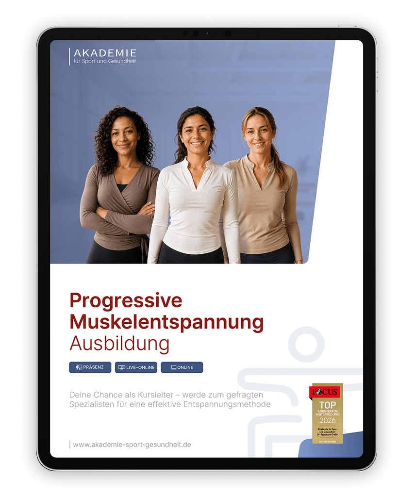 Informationsbroschüre progressive-muskelentspannung Ausbildung