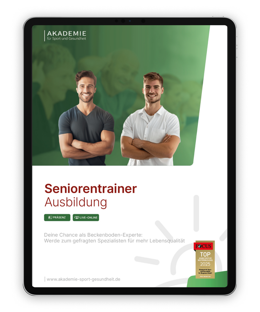 Informationsbroschüre seniorentrainer Ausbildung