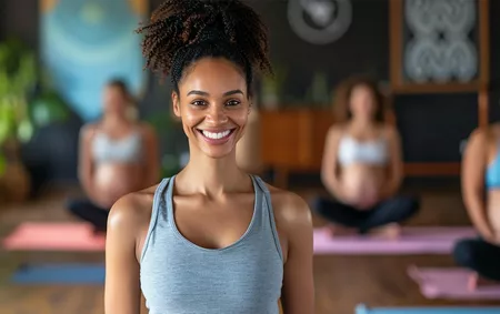 Yoga Trainer für Schwangere Ausbildung Beschreibungsbild 1