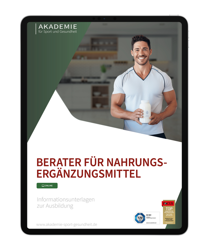 Informationsbroschüre berater-fuer-nahrungsergaenzungsmittel Ausbildung