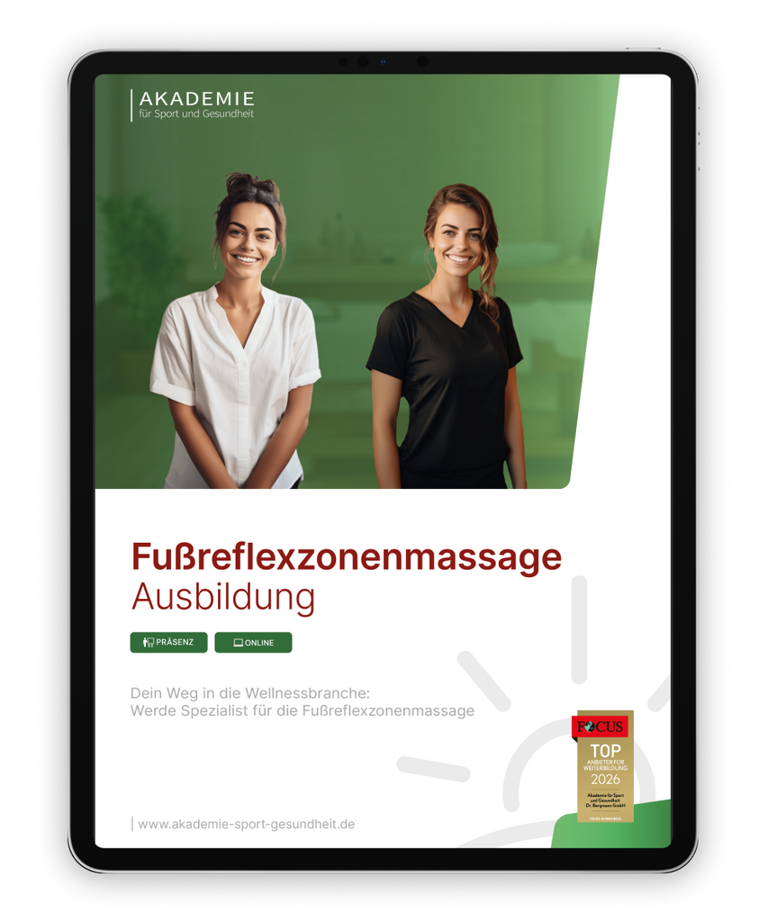 Informationsbroschüre fussreflexzonenmassage Ausbildung