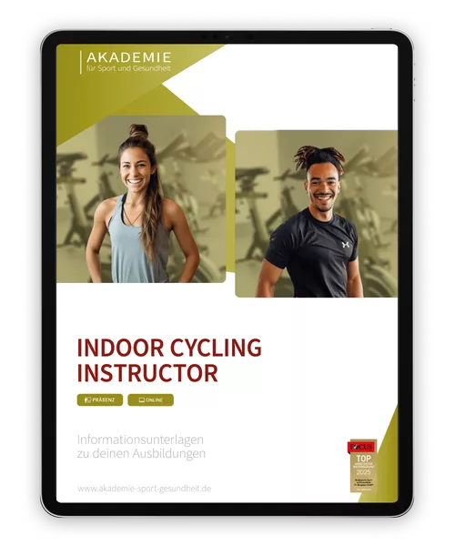 Informationsbroschüre indoor-cycling-instructor Ausbildung