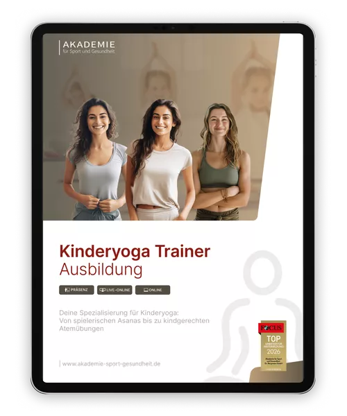 Informationsbroschüre kinderyoga-trainer Ausbildung