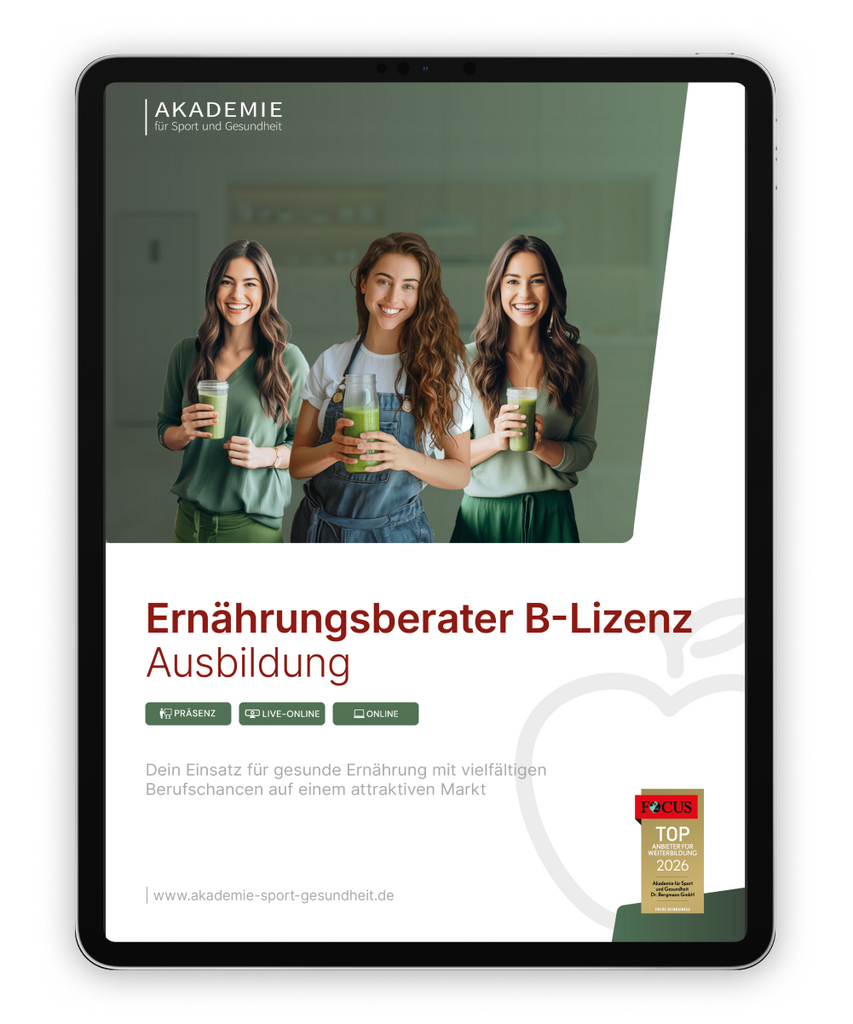 Informationsbroschüre ernaehrungsberater-b-lizenz Ausbildung