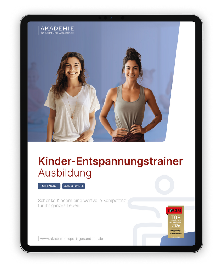 Informationsbroschüre kinder-entspannungstrainer Ausbildung