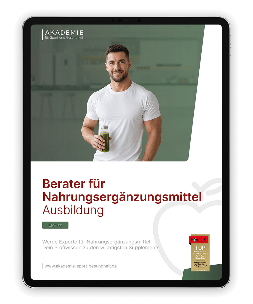 Informationsbroschüre berater-fuer-nahrungsergaenzungsmittel Ausbildung
