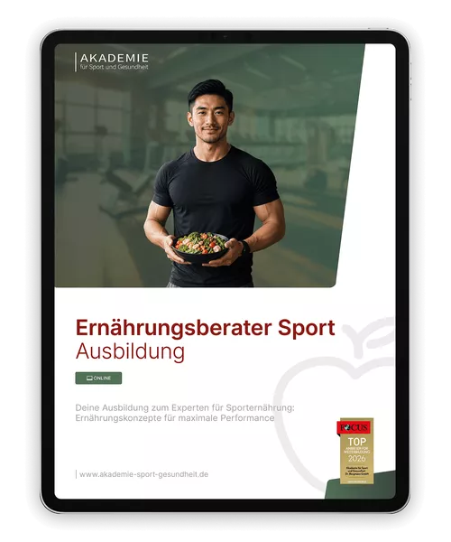 Informationsbroschüre ernaehrungsberater-sport  Ausbildung