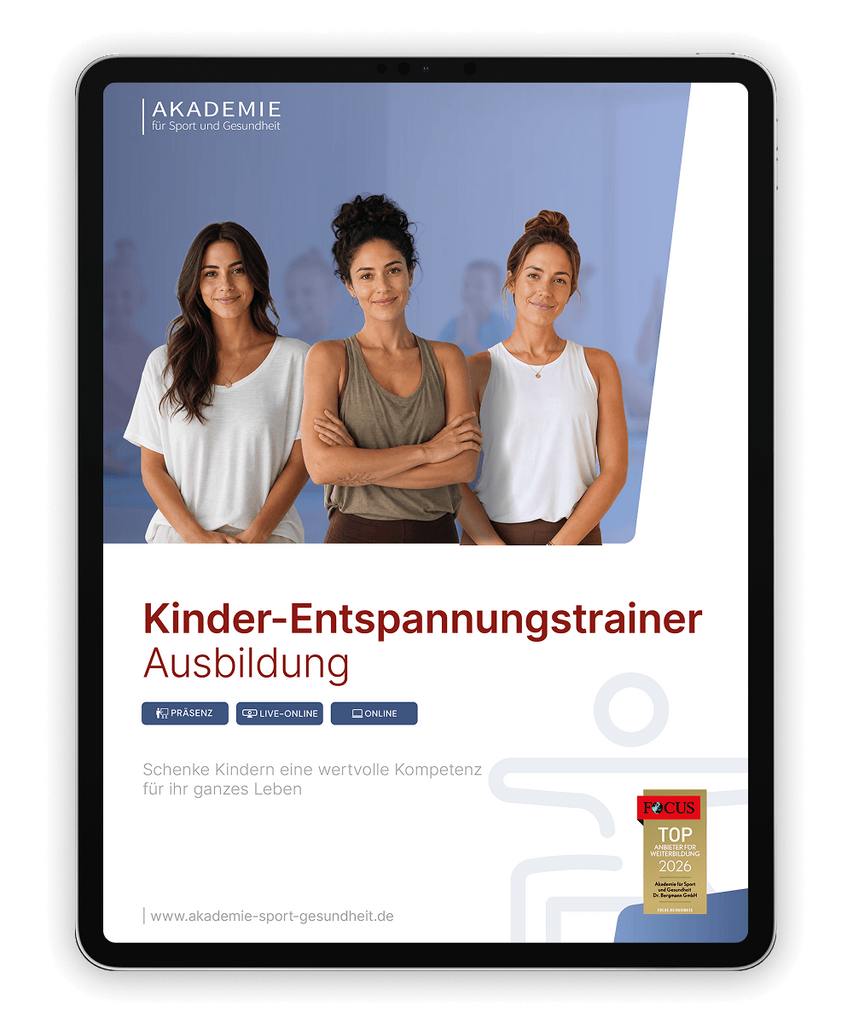 Informationsbroschüre kinder-entspannungstrainer Ausbildung