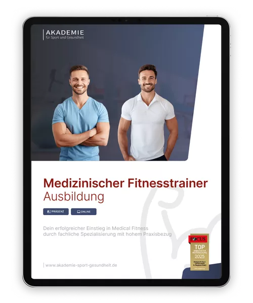 Informationsbroschüre medizinischer-fitnesstrainer Ausbildung