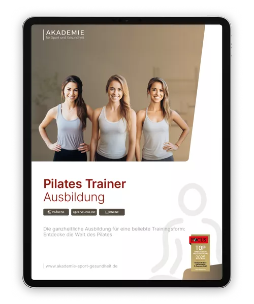 Informationsbroschüre pilates-trainer Ausbildung