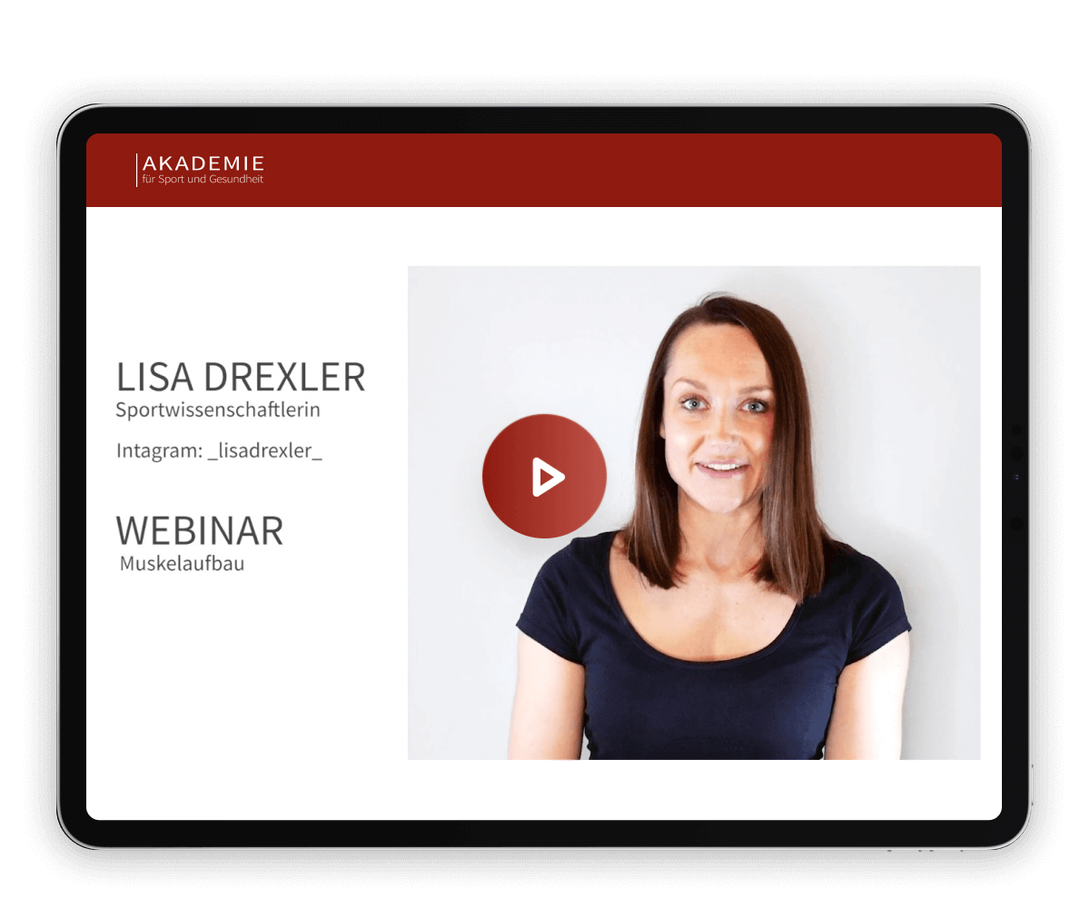 Webinar Muskelaufbau Mockup