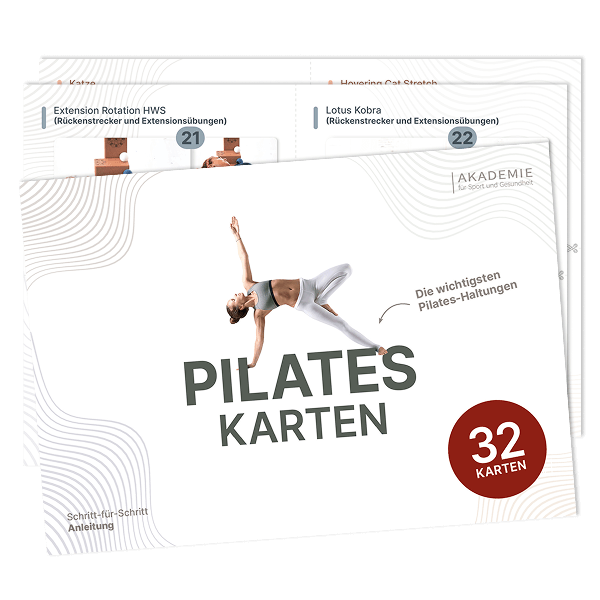 Pilates-Karten Mockup