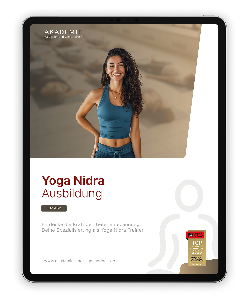Informationsbrosch&uuml;re Yoga Nidra Mockup