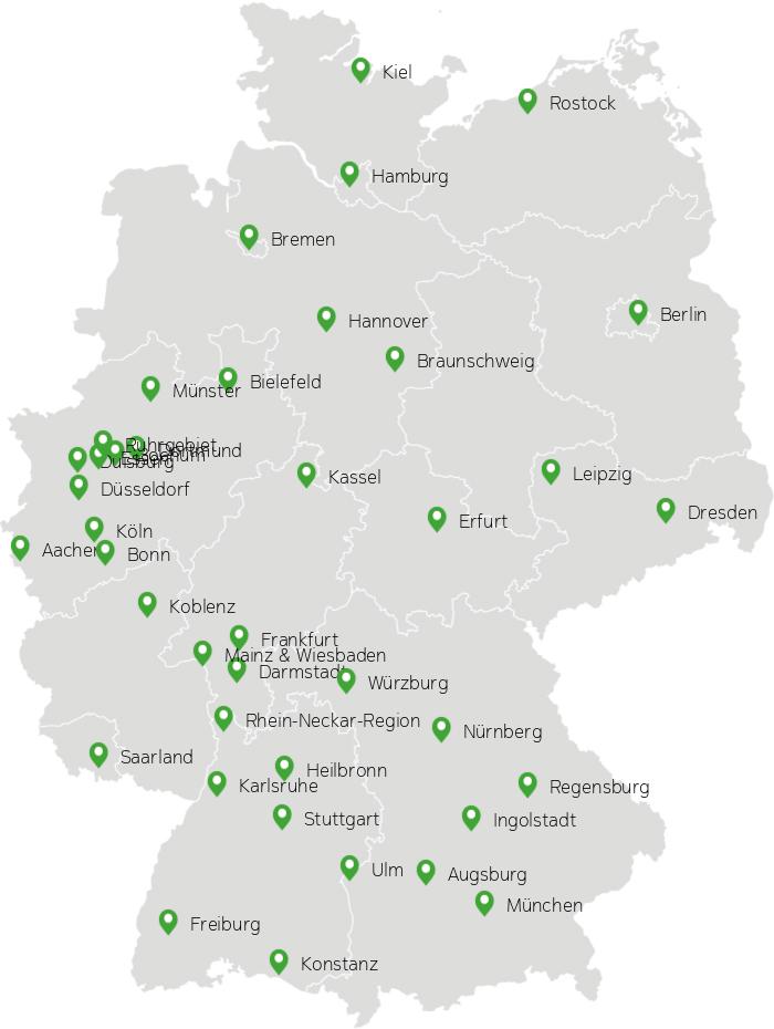 Deutschland-map